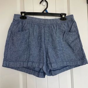 Old Navy Linen Denim Shorts